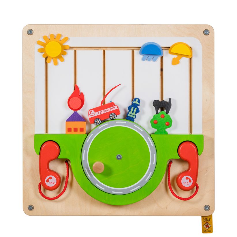 Wandspiel Feuerwehr 48 x 48 cm
